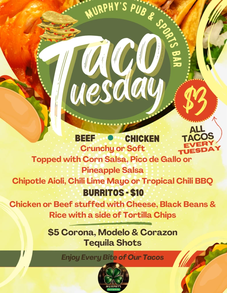 Taco Tuesdays/What Trivia/Karaoke